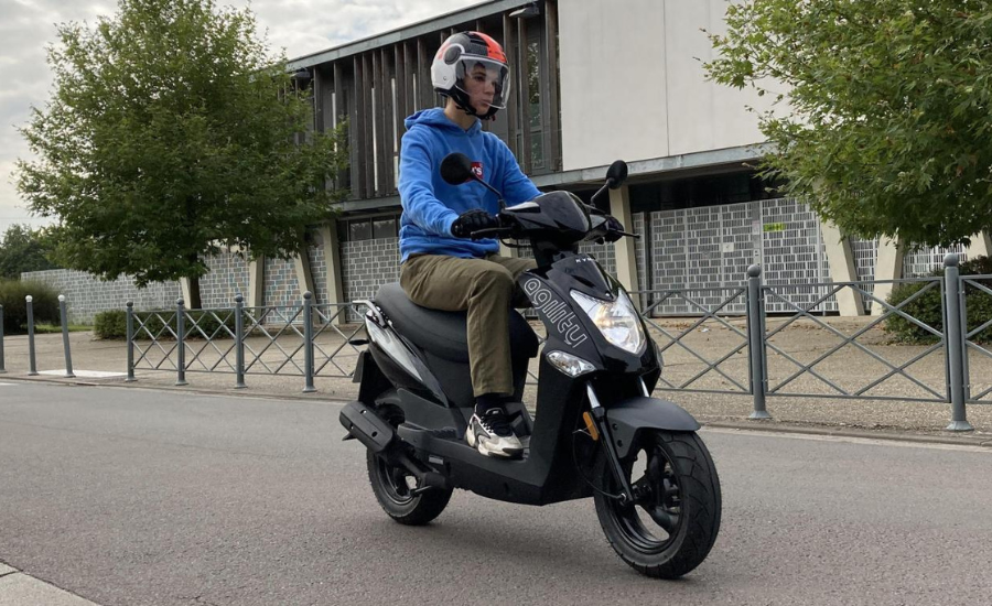 Scooter BSR au Arcs sur Argens