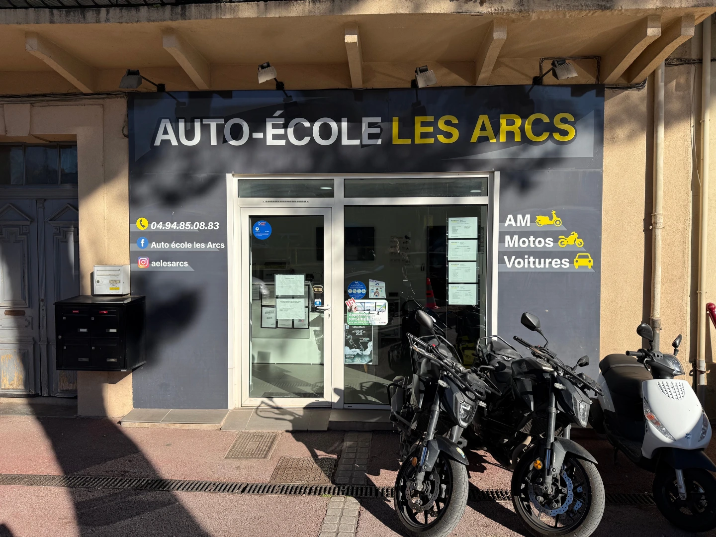 Permis de conduire au Arcs sur Argens
